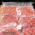 Australia beef mince 85CL Anggana's BURGER PATTY seasoned with Italian herbs ECONOMY THIN frozen price for 500g 5pcs